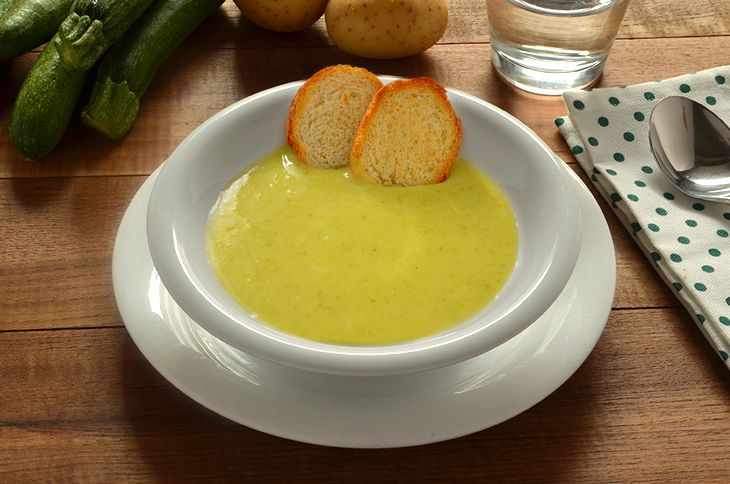 Vellutata di zucchine e patate