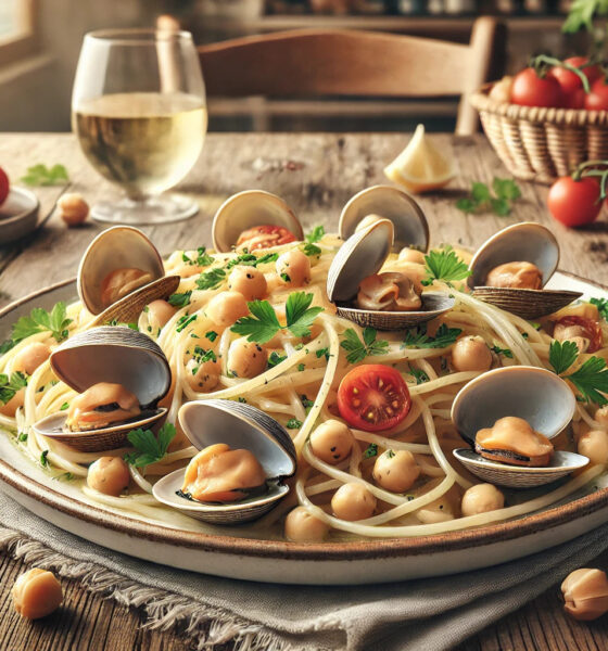 Pasta con Vongole e Ceci - Ricetta tradizionale